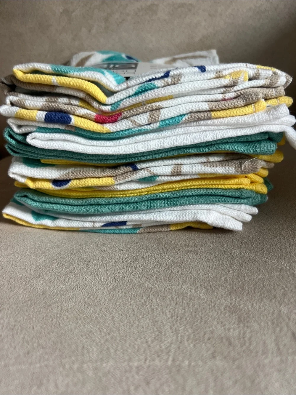 NEW The Big One Floral Dish Cloths - Set of 10